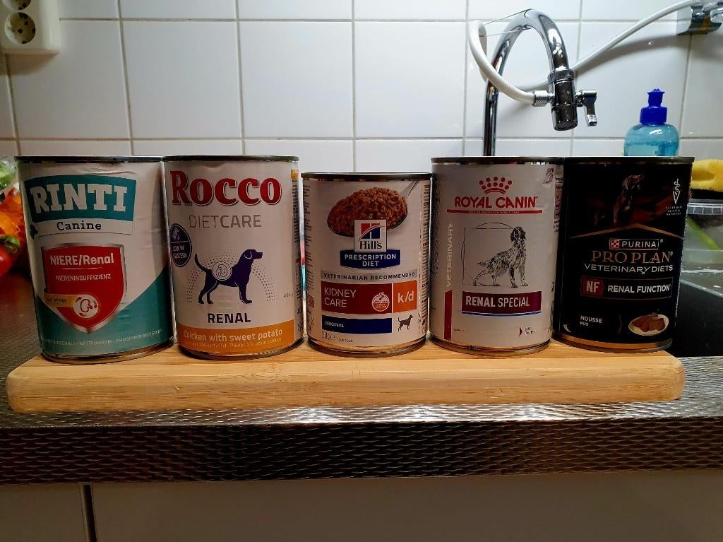 Nier voeding hond. RENAL FOOD DOG., Ophalen, Hond