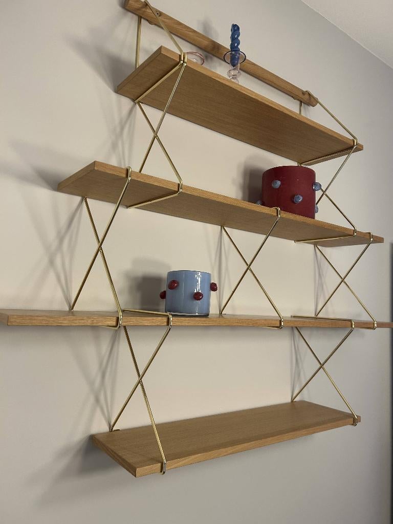 Bolia X-shelf wandplanken, Ophalen, Gebruikt