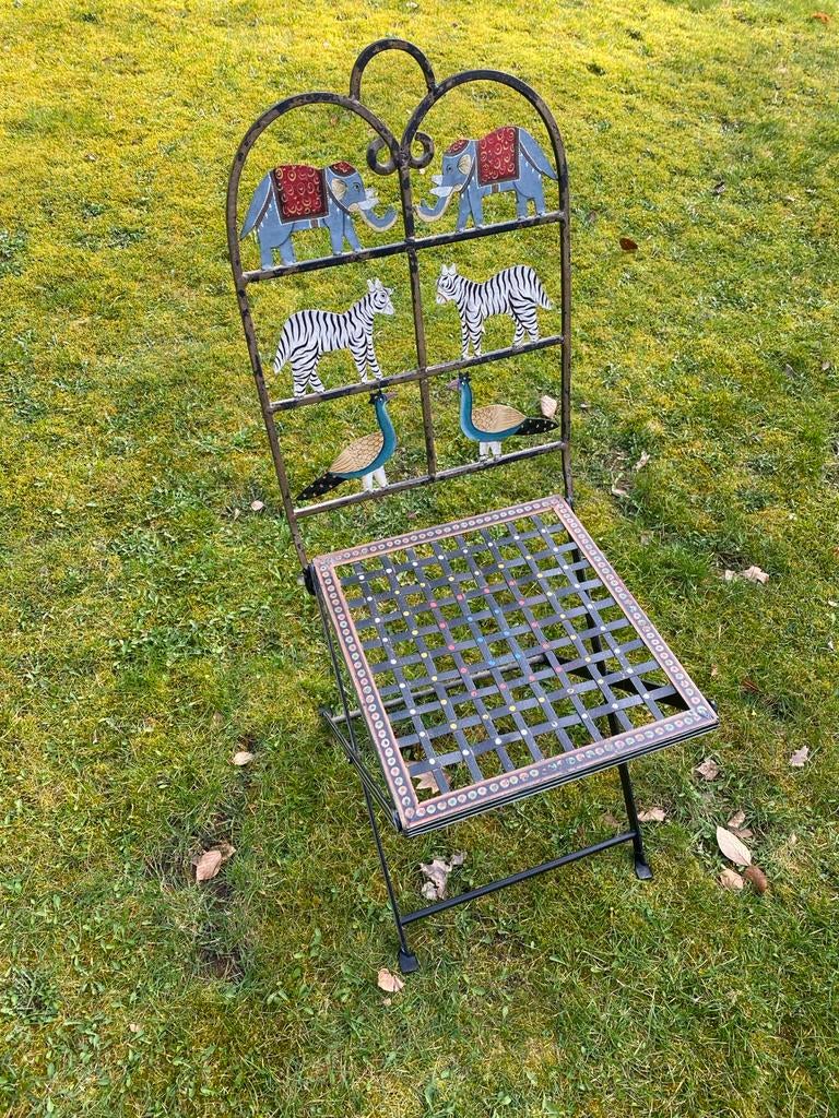 Antieke klaptoel, Ophalen