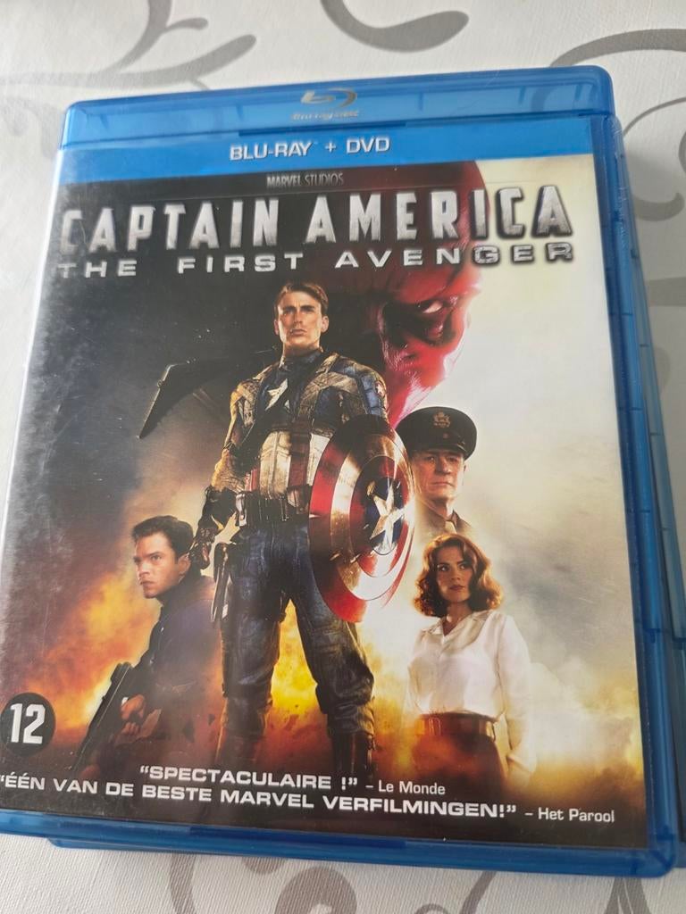 Captain america, Cd's en Dvd's, Ophalen of Verzenden, Gebruikt, Actie