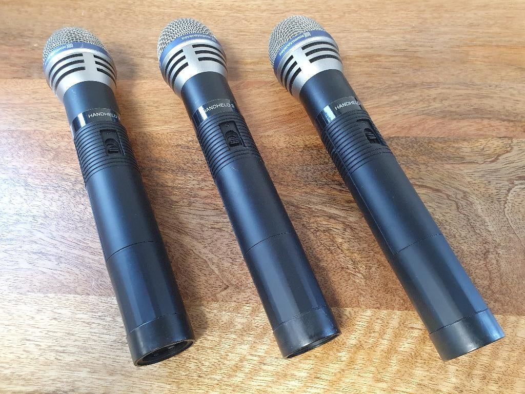 Microfoon Draadloos van Beyerdynamics (PRIJS PER STUK), Ophalen of Verzenden, Zo goed als nieuw, Zangmicrofoon, Draadloos