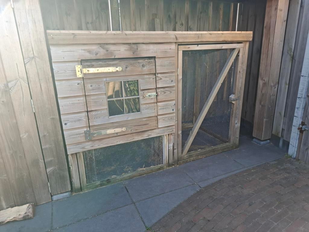 Konijnenhok, Ophalen, 110 cm of meer, Hok, 90 cm of meer