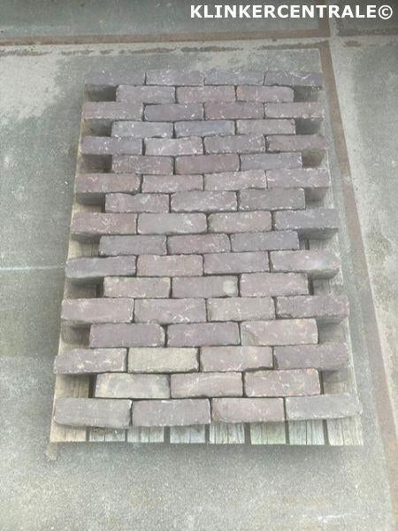 100m2 gemêleerd gebakken klinkers dikformaat stenen 7-duimer, Bij dit gebruikte product niet te achterhalen, Gebruikt, Keramiek