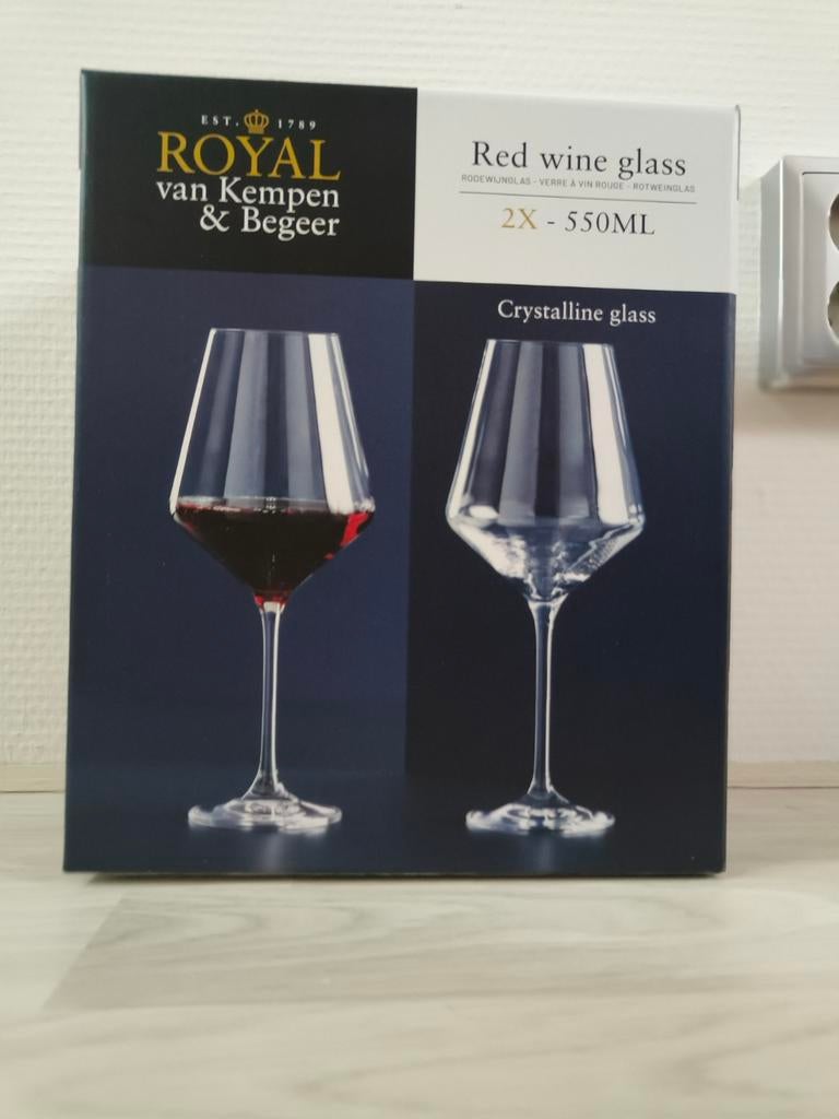 Albert Heijn (AH) Royal van kempen & begeer wijnglazen., Ophalen of Verzenden, Nieuw, Overige typen