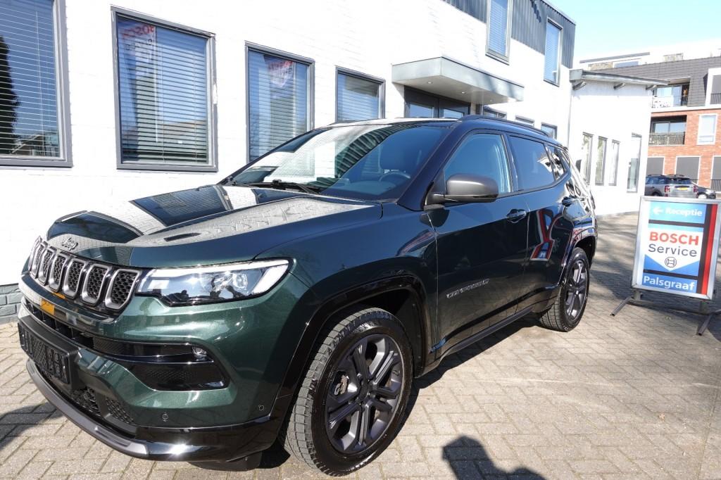 Jeep COMPASS 1.3T 80TH ANN Automaat Zeer Fraai, 15 km/l, Gebruikt, 4 cilinders, 150 pk