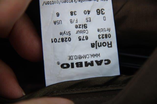 Broek bruin Cambio model Ronja mt 36 Vaste prijs OPRUIMING, Cambio, Bruin, Verzenden, Zo goed als nieuw