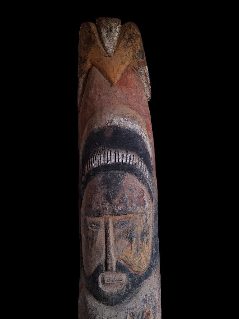 Abelam PNG Maprik dayak batak asmat leti kris topeng ifugao, Antiek en Kunst, Verzenden