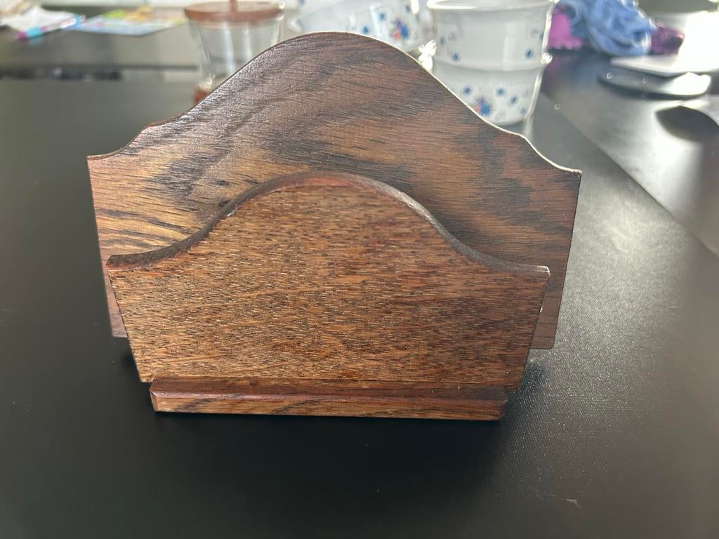 Houten brievenhouder of  koffiefilters, Ophalen of Verzenden