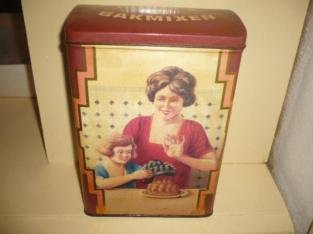 Mie18<> oud blik honings bakmixen, Verzenden, Zo goed als nieuw, Overige, Overige merken