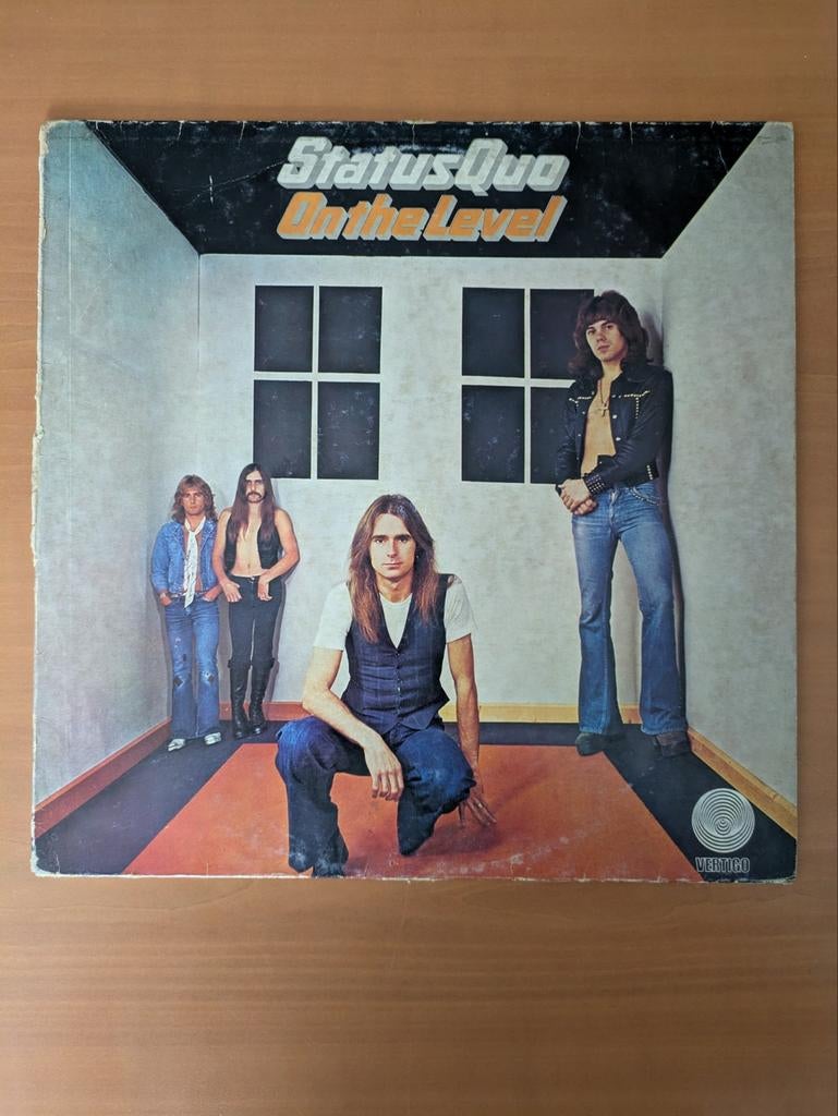 Status Quo - On The Level lp, Ophalen of Verzenden, Gebruikt, 12 inch, Poprock