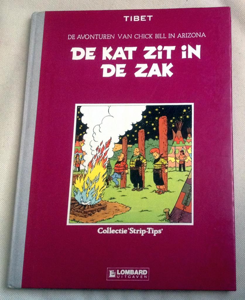 Chick Bill De Kat Zit In De Zak Tibet Collectie Strip-Tips, Eén stripboek, Verzenden, Gelezen, Tibet