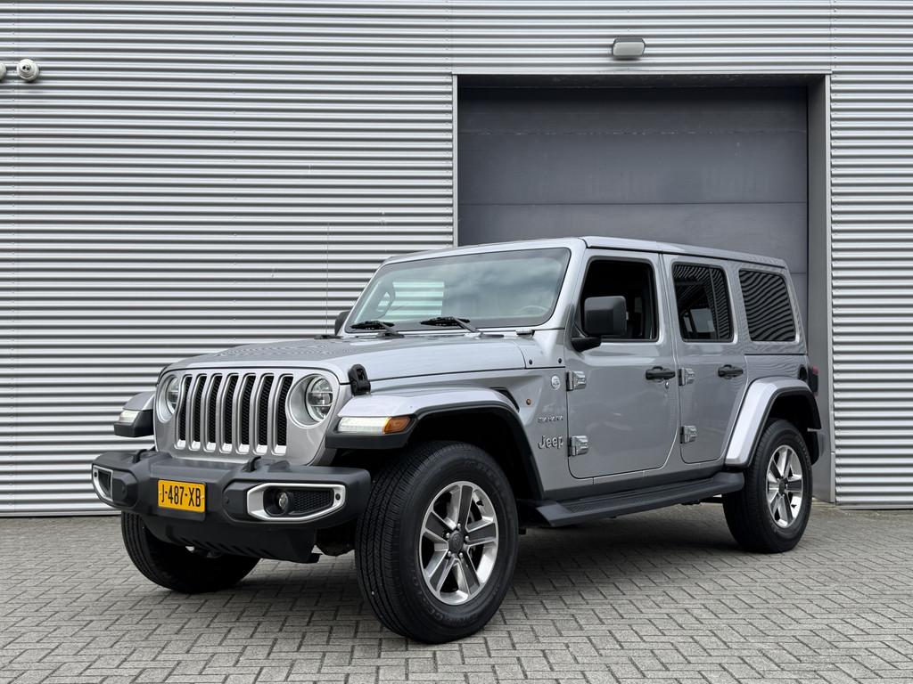 Jeep Wrangler Unlimited 3.6 Sahara I JL I Aut. I Hardtop I L, Auto's, Jeep, Automaat, 450 kg, Gebruikt, 2000 kg