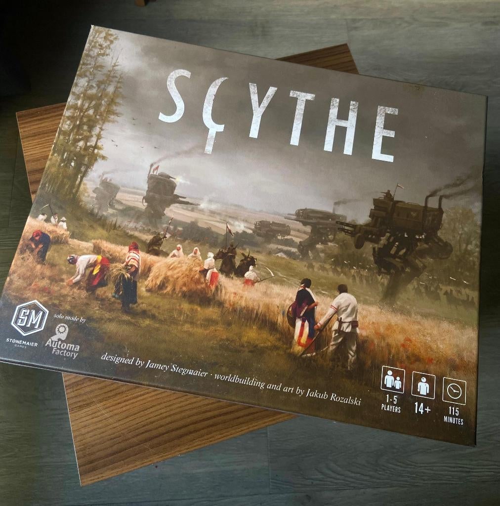 Scythe Bordgame, Een of twee spelers, Ophalen, Nieuw