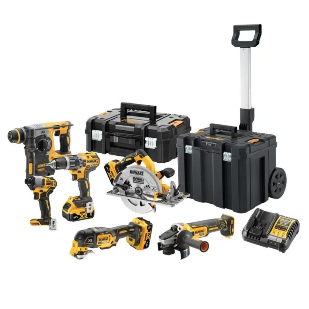 DeWalt DCK624P3T-QW combopack 18V 3x 5,0Ah Li-ion | Nieuw |, Doe-het-zelf en Verbouw, Gereedschap | Handgereedschap, Ophalen, Dordrecht@usedproducts.nl