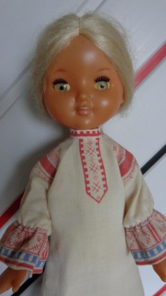 Vintage pop Rusland USSR Motovilova Lenigrushka jaren 60, Antiek en Kunst, Antiek | Speelgoed, Ophalen