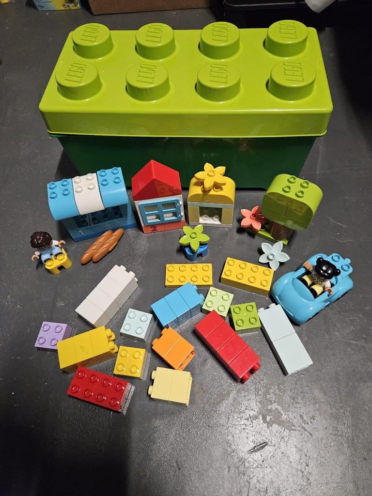 Duplo 10913 Brick Box inclusief kist, Kinderen en Baby's, Speelgoed | Duplo en Lego, Ophalen, Zo goed als nieuw, Complete set