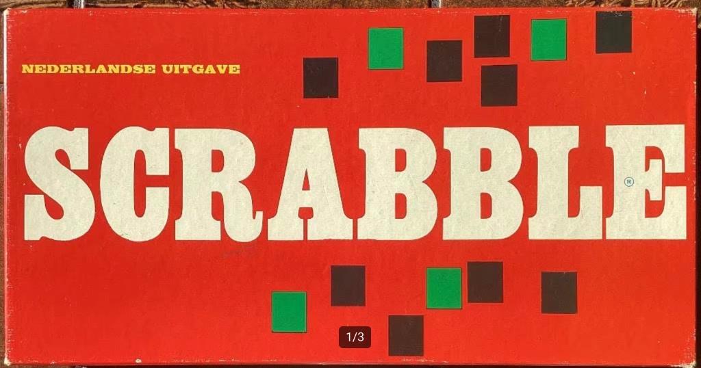 Compleet vintage Scrabble spel – houten letters en plankjes, Hobby en Vrije tijd, Gezelschapsspellen | Bordspellen, Ophalen of Verzenden