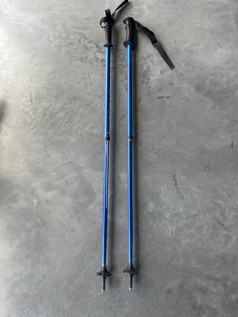 Verstelbare Skistokken Junior/Kind Blauw 70-105 cm, Gebruikt, Stokken, Skiën, Ophalen