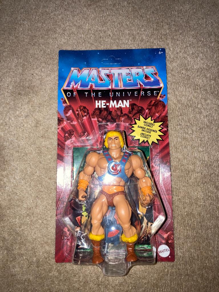 Masters of the Universe HE-MAN MATTEL NIEUW, Ophalen of Verzenden, Nieuw