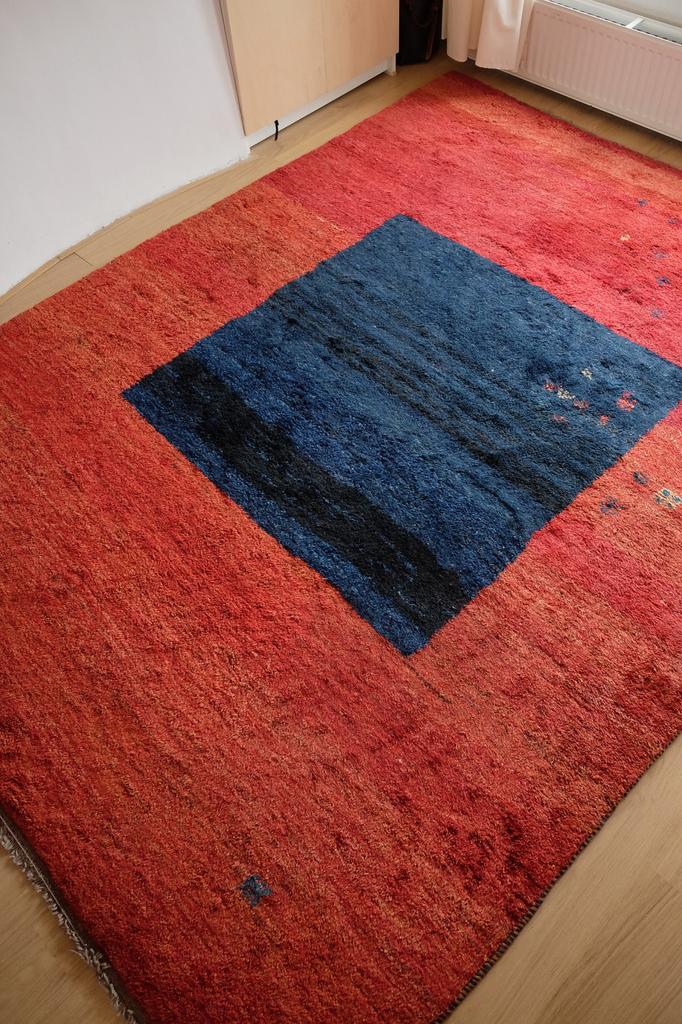 Prachtig handgeweven Perzisch kleed, Ophalen, Zo goed als nieuw, Rechthoekig, 200 cm of meer