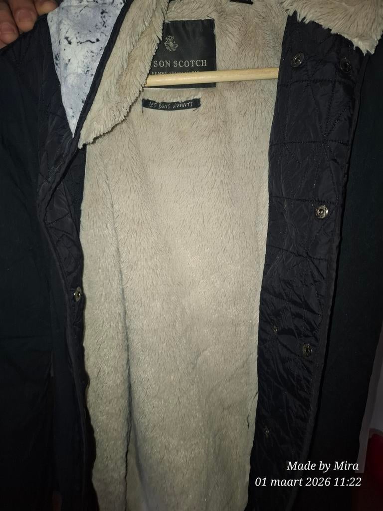 Binnen jas met vachtje, Ophalen of Verzenden, Zo goed als nieuw