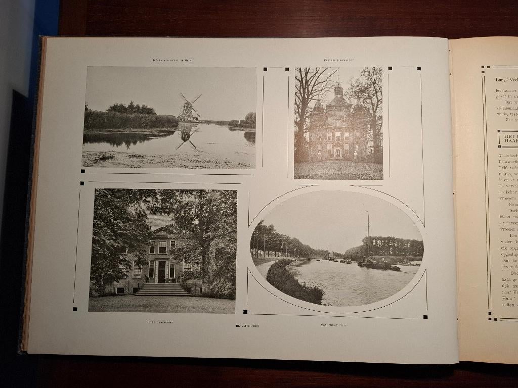 Antieke boeken van de ANWB - Ons Eigen Land (4 stuks), Ophalen of Verzenden, Jan Feith e.a