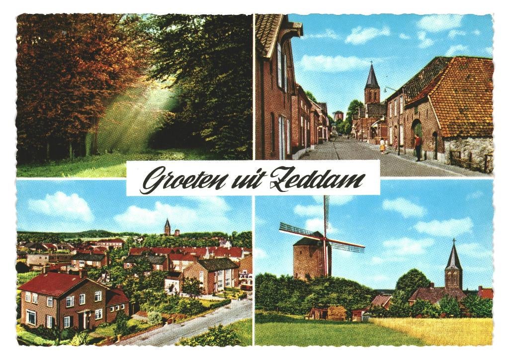 802354 Zeddam Gld 1970 _Gelopen met mooie zegel Bevrijding