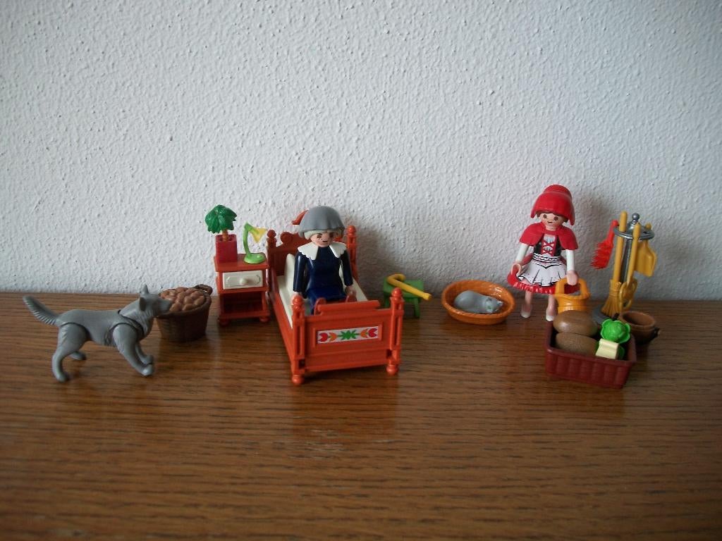 Roodkapje bij grootmoeder en de wolf / sprookje, Ophalen of Verzenden, Nieuw, Complete set