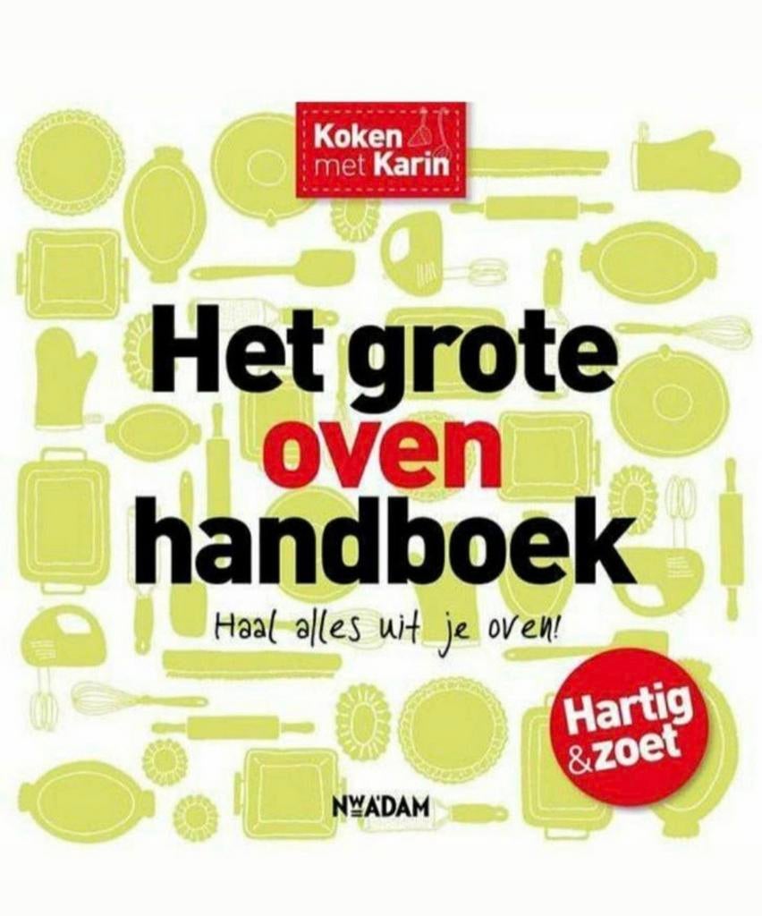 Koken met Karin - Het grote ovenhandboek, Boeken, Verzenden, Zo goed als nieuw, Nederland en België