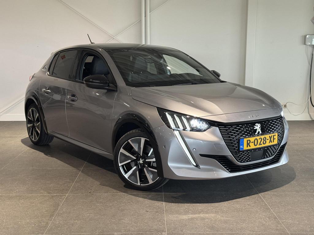 Peugeot e-208 EV GT 350 50 kWh | Panoramadak | Stoelverwarmi, 12 maanden, Gebruikt, Origineel Nederlands, 315 min