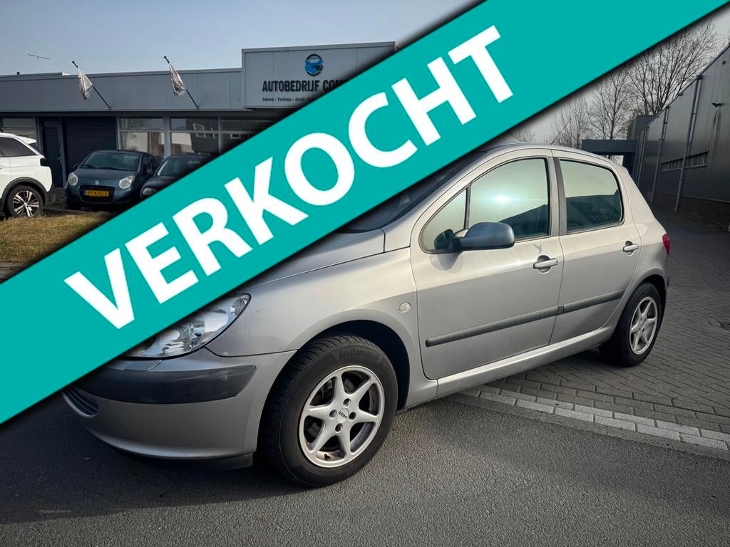Peugeot 307 1.6-16V Griffe, Voorwielaandrijving, Gebruikt, Zwart, 4 cilinders