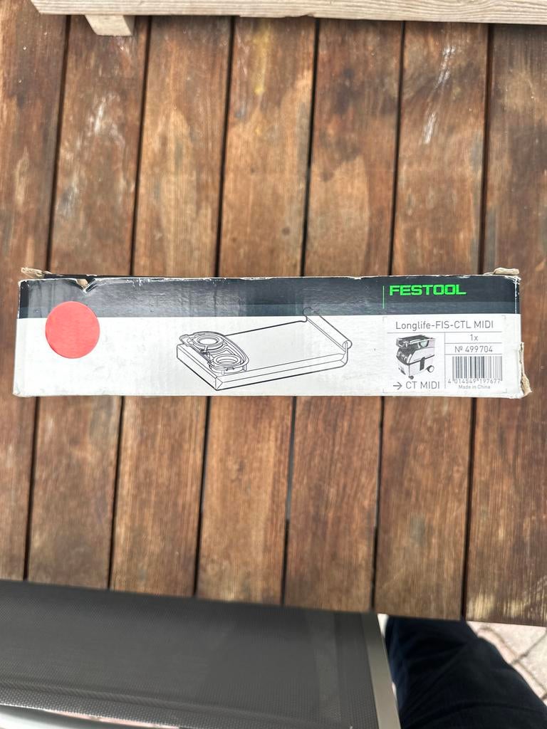 Festool Longlife-FIS-CTL MIDI Filterzakken (499704), Ophalen of Verzenden, Nieuw