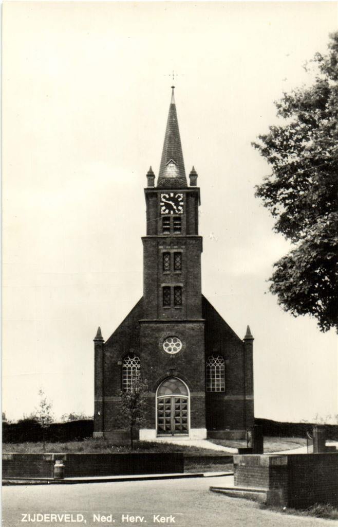 Zijderveld, Ned. Herv. Kerk - ongelopen, Ophalen of Verzenden, Voor 1920, Ongelopen, Noord-Brabant