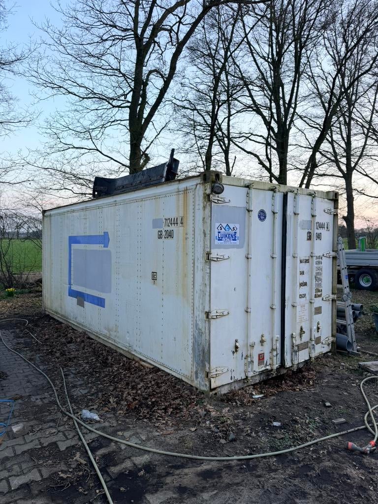 20ft container koelcontainer reefer, Ophalen of Verzenden