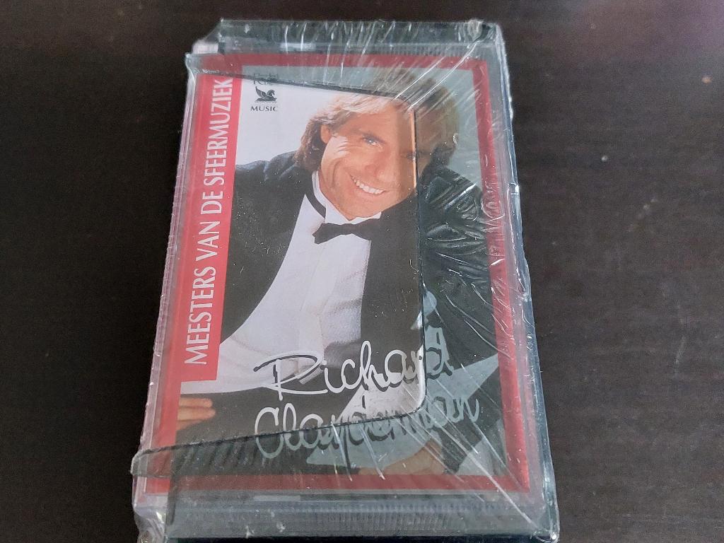 RICHARD CLAYDERMAN - MEESTERS VAN DE SFEERMUZIEK (3 MC'S), Overige genres, 1 bandje, Ophalen of Verzenden, Origineel