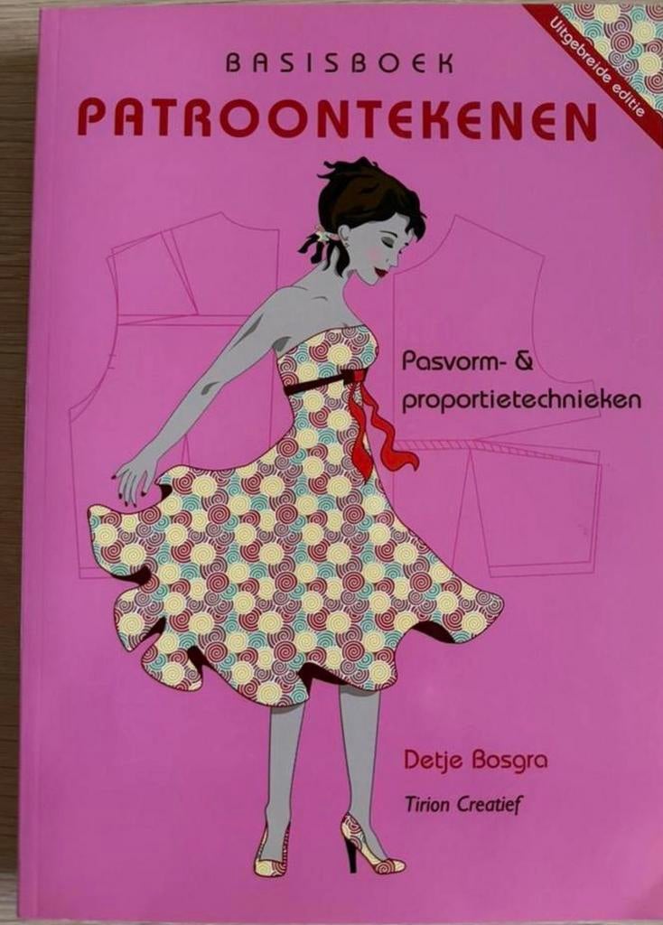 Basisboek Patroontekenen van Detje Bosgra NIEUW, Ophalen of Verzenden, Nieuw, Studie en Technieken