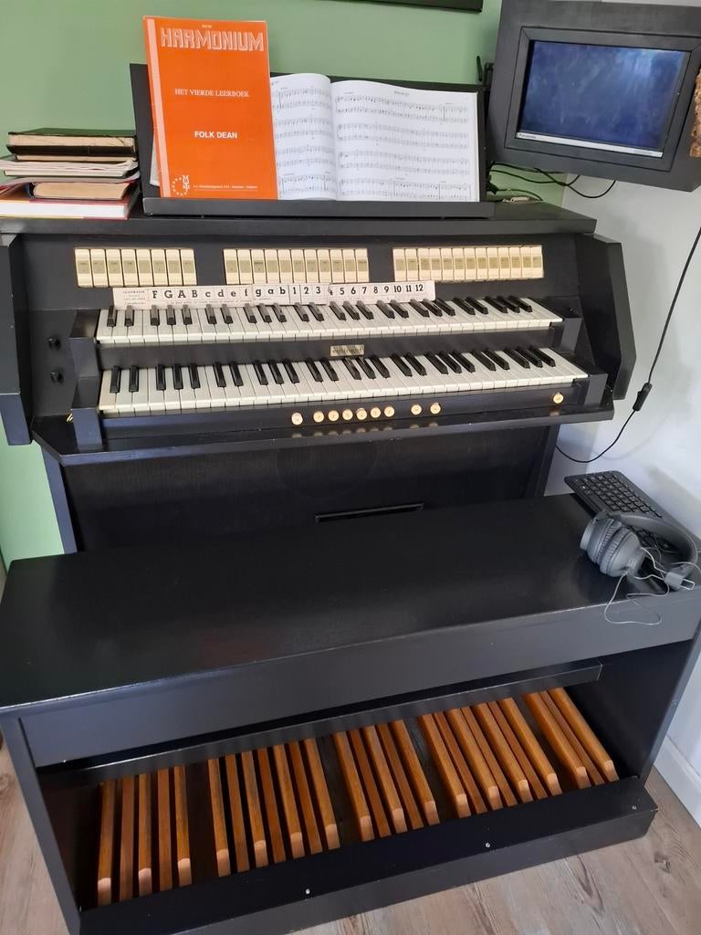 Orgel met Sweelinck, Ophalen of Verzenden, Gebruikt, 2 klavieren, Orgel