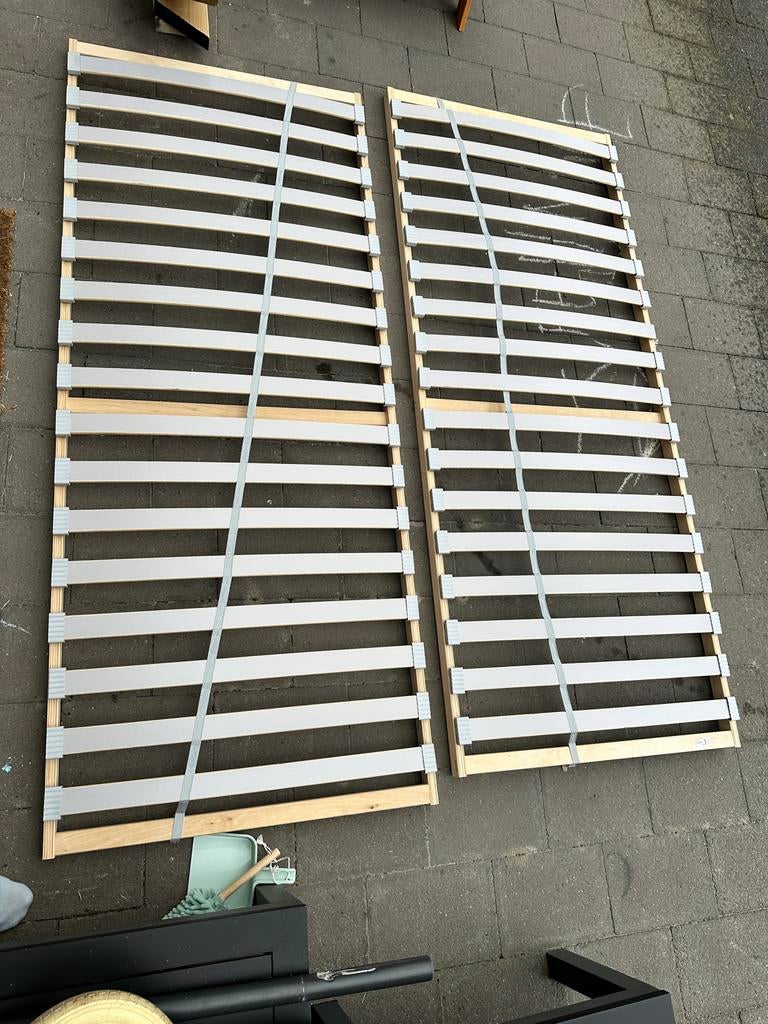 IKEA Sultan Lödingen lattenbodem (2x), Ophalen, Gebruikt, Tweepersoons, 80 cm