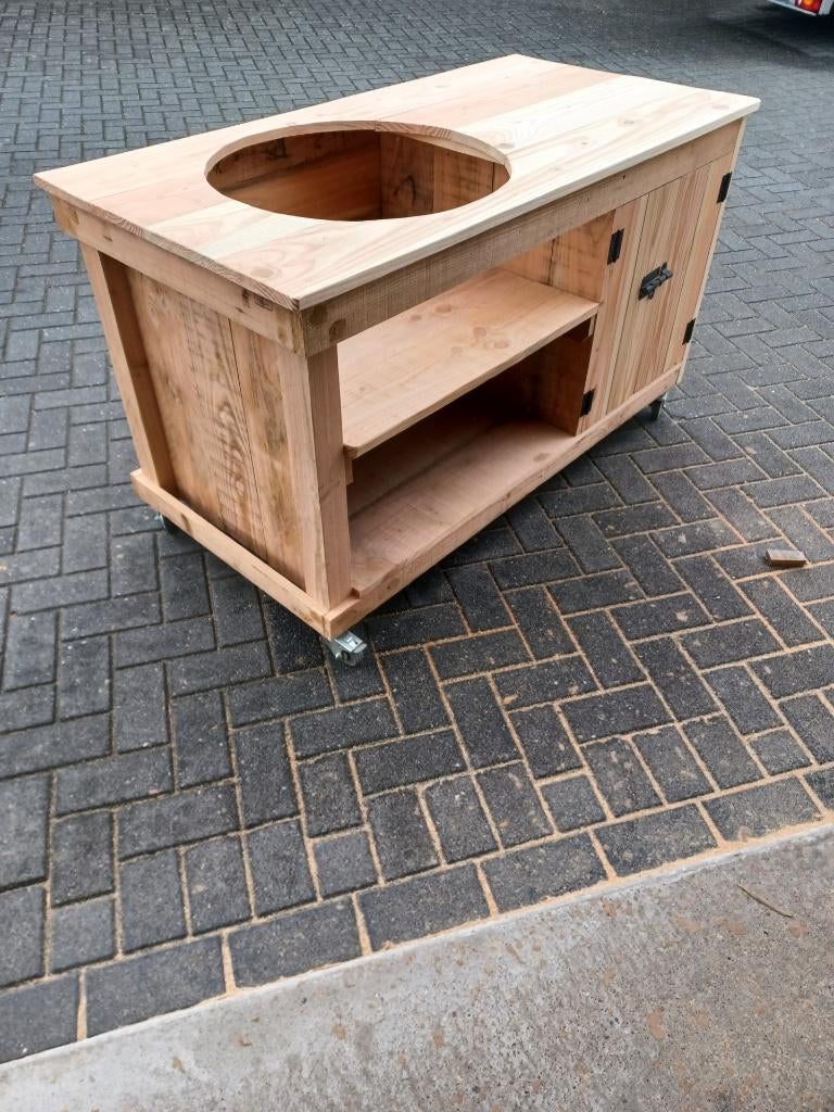 bbq meubel,buitenkeuken,egg,kamado,bastard,urban,weber,grill, Ophalen of Verzenden, Nieuw