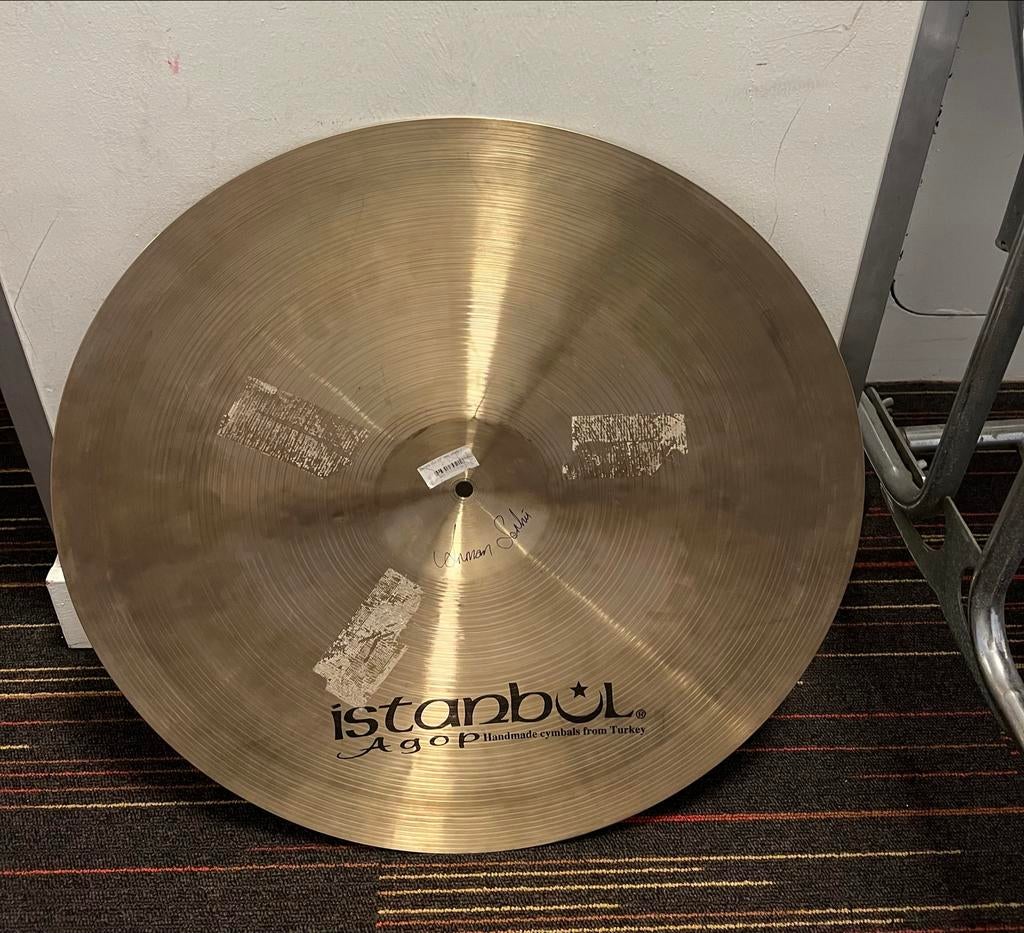 Istanbul Agop 22 inch Mel Lewis Signature Ride, Ophalen of Verzenden, Gebruikt, Overige merken