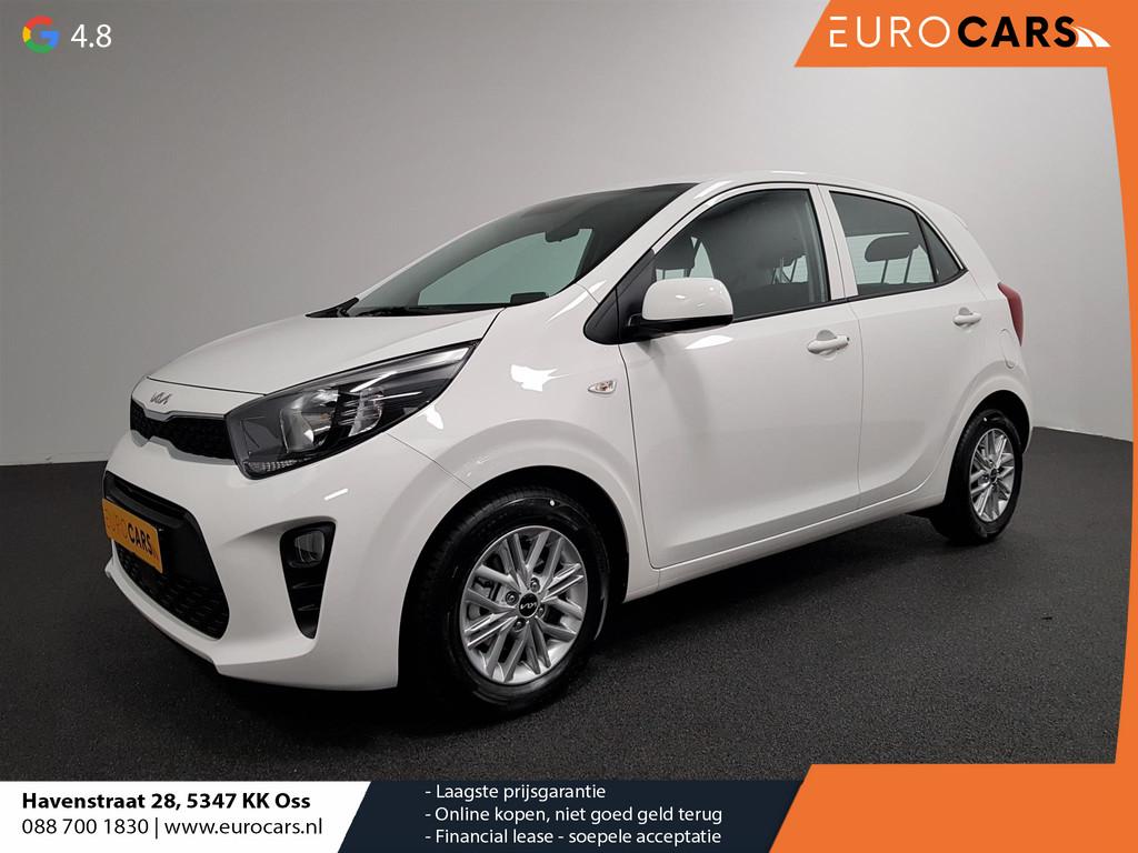 Kia Picanto 1.0 DPi Automaat DynamicLine Navigatie Apple Car, 877 kg, Stof, Gebruikt, 4 stoelen