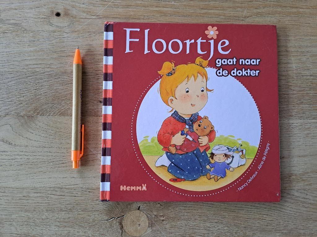 FLOORTJE GAAT NAAR DE DOKTER. NANCY DELVAUX., Gelezen, Fictie algemeen, Jongen of Meisje, Ophalen of Verzenden