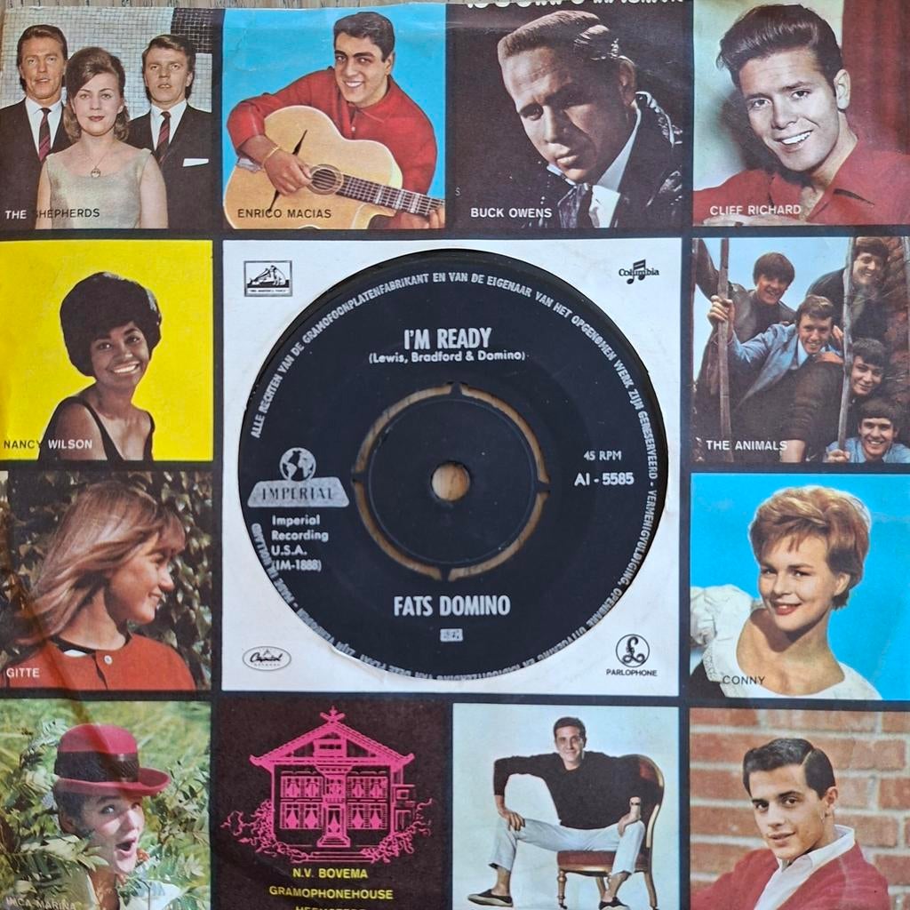 Fats Domino - I'm ready (1959), 7 inch, Single, Ophalen of Verzenden, Zo goed als nieuw
