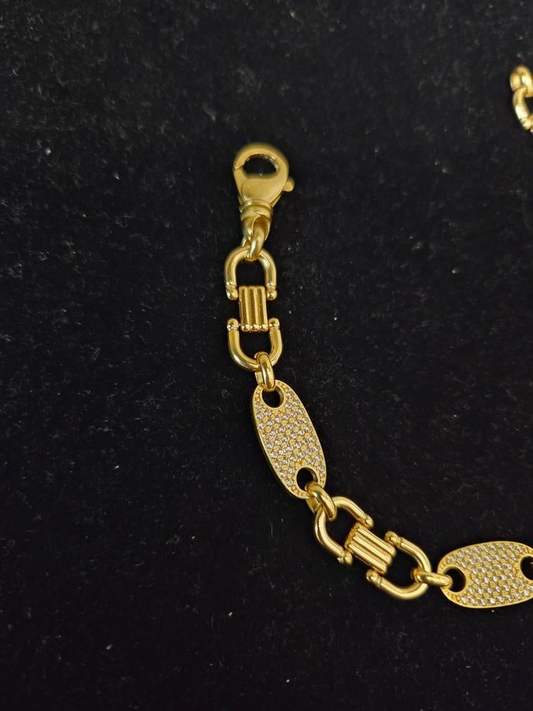 14 k gouden platen armband 26,4 gram, Ophalen of Verzenden, Nieuw, Goud, Goud