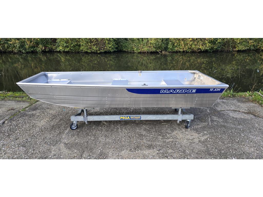 Marine jon 10 aluminium platbodem uitverkoop, Nieuw, Aluminium, Tot 6 meter