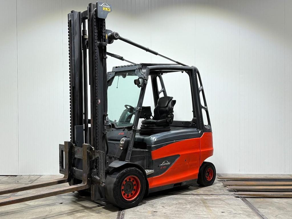 Linde E45 600 elektro lange vorken 4,4M extra ventiel HL1069, Meer dan 4000 kg, Elektrisch, Heftruck, Linde