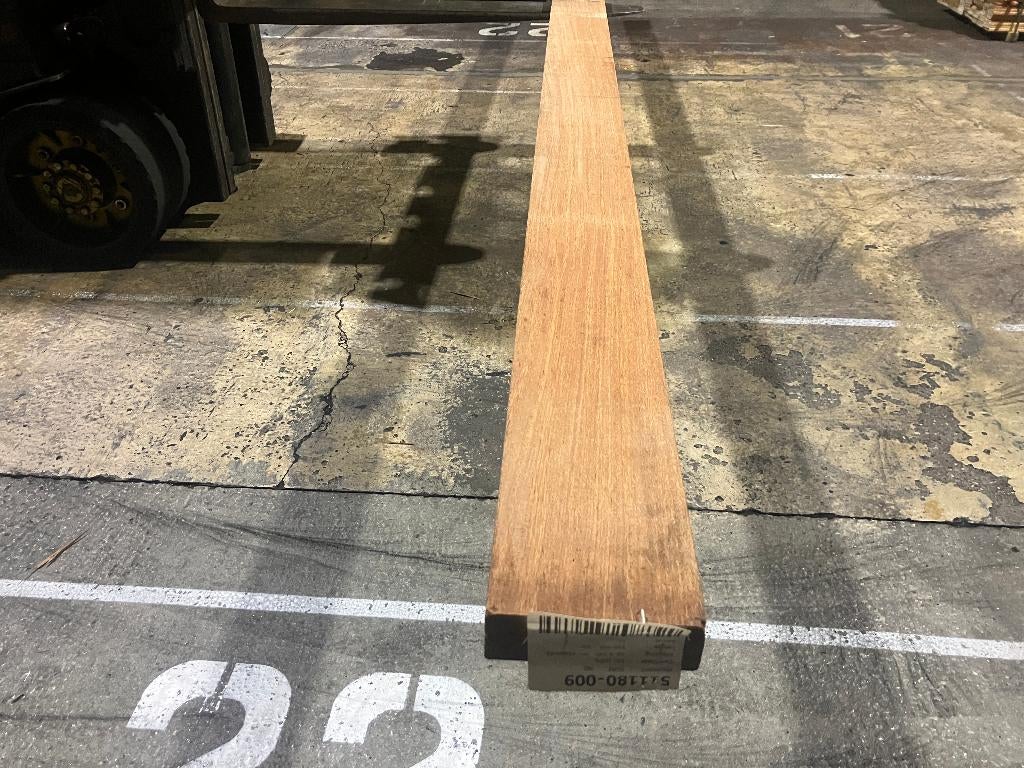 Hardhout–Cumaru–palen–regels-onderslagen-balken-45x140mm, Ophalen, Nieuw, Hardhout, 250 cm of meer