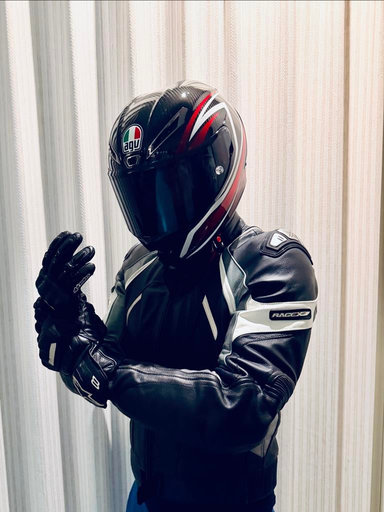 IXS motorcycle leather jacket, Motoren, Ophalen, Tweedehands, Heren, Jas | leer