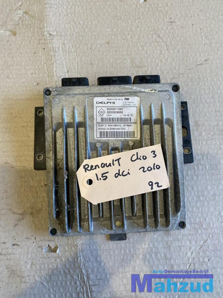 RENAULT CLIO 3 ECU Motormanagement module 8200911560, Auto-onderdelen, Renault Group, Gebruikt, Contact.group@renault.com, Renault