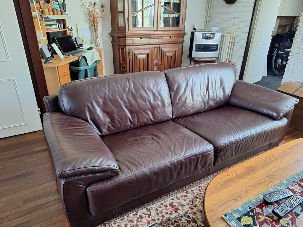 Bankstel, Ophalen, Driepersoons, Zo goed als nieuw, Rechte bank